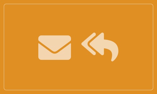 NEW! e-reply button for ALL e-communications